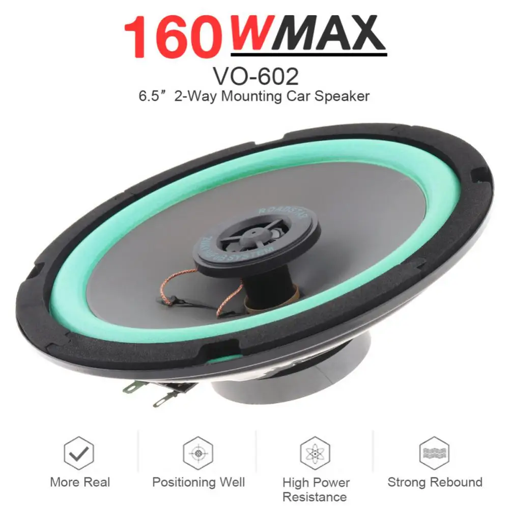 

Automobile Speakers 4/5/6.5 Inch Universal Car Coaxial Speaker Music Stereo Horn Car Horn Car HiFi Coaxial Speaker Full Range