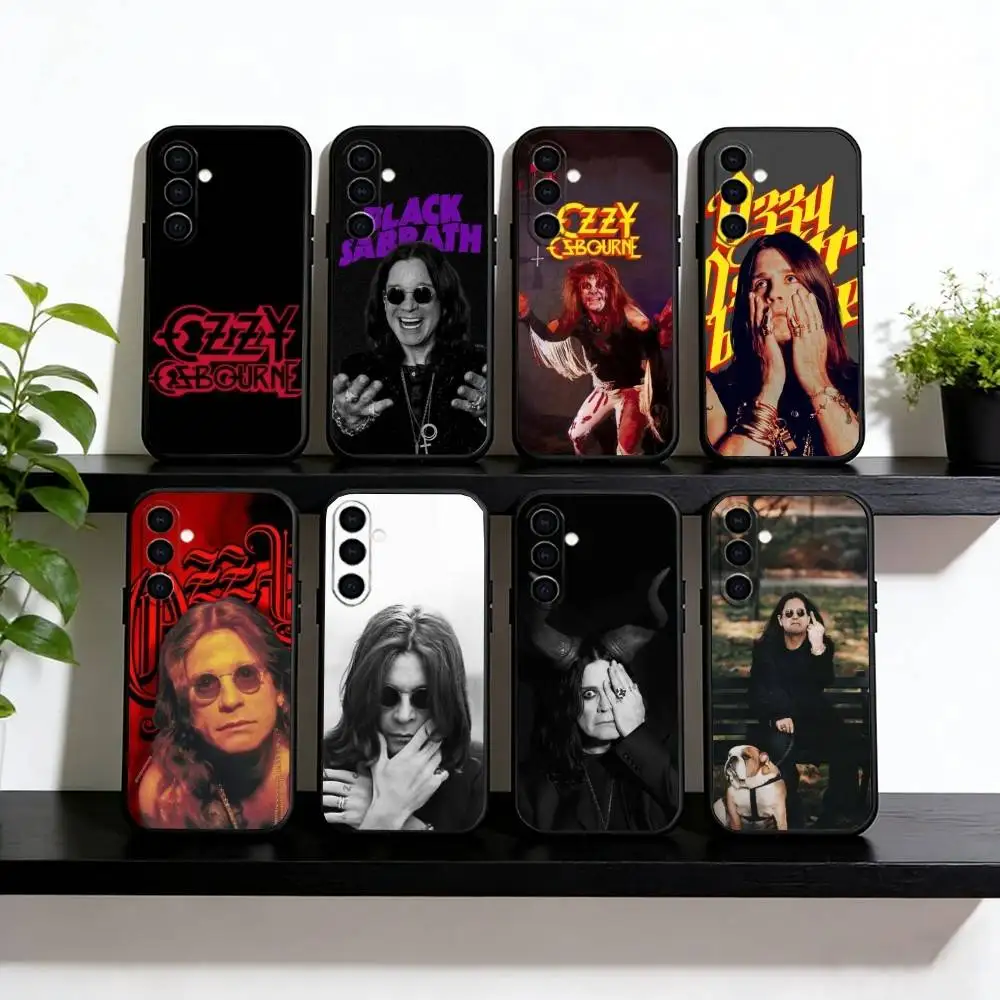 Фото Чехол для телефона S-Sabbath O-Ozzy Osbourne для Samsung Galaxy A73, A72, A71, A70, A53, A52, A51, другие модели, мягкий черный чехол №1