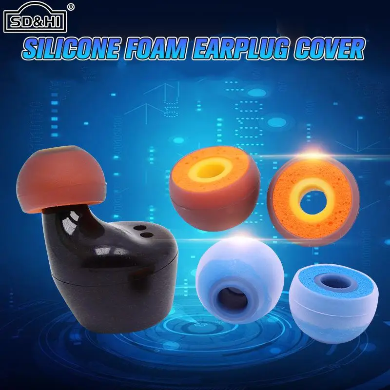 

1Pair Earplugs For Sony WF-1000XM3 WF 1000XM3 Earphone Ear Buds Replacement Headset Ear Pad PU