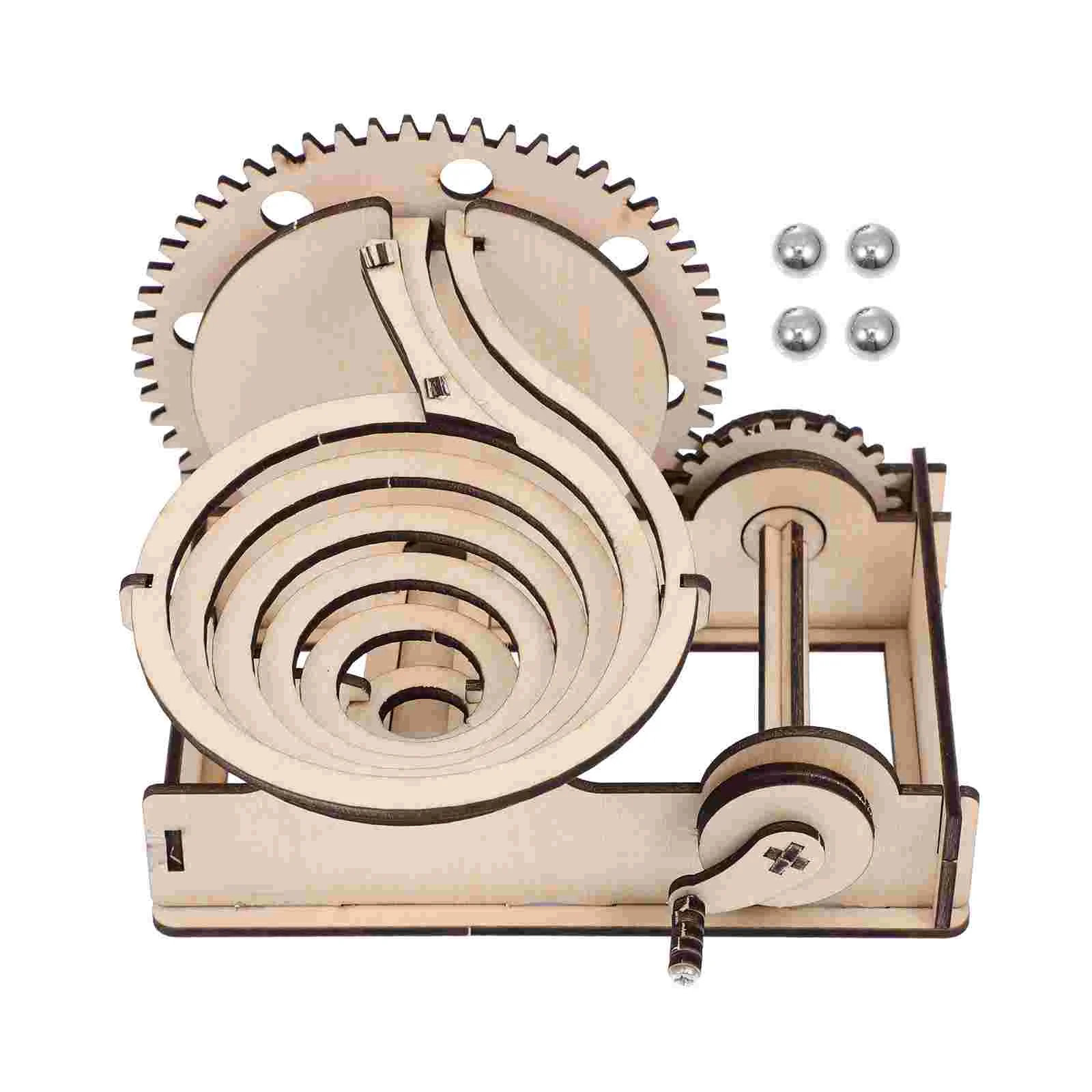 

1 Set DIY Rolling Game 3D Hand-cranking Rolling Puzzle