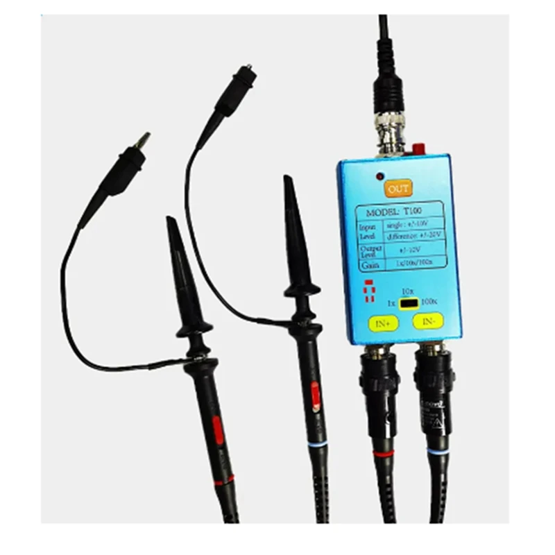 Новый осциллограф с частотой пропускания 100 МГц дифференциальный зонд DDS