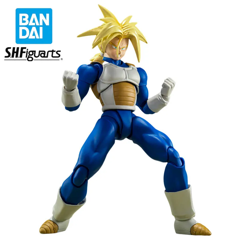 

Original Bandai Genuine Trunks Action Figure Super Saiyan S.H.Figuarts Dragon Ball Boxed Collectible Model Doll Toys Gift
