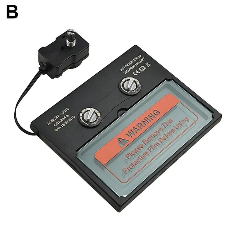 

Маска для сварочного шлема с автоматическим затемнением, автоматический светофильтр, бленда для сварочного оборудования, аксессуары с автоматическим затемнением, M H8W7