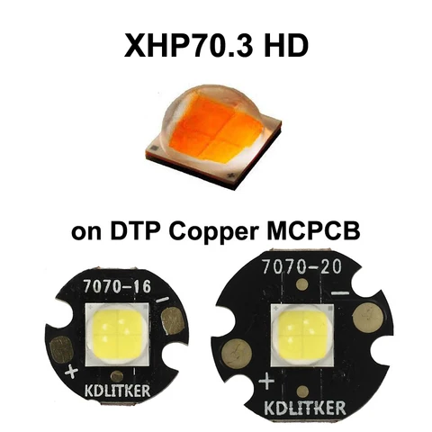 КDLITKER XHP703-HD  фонарик белый