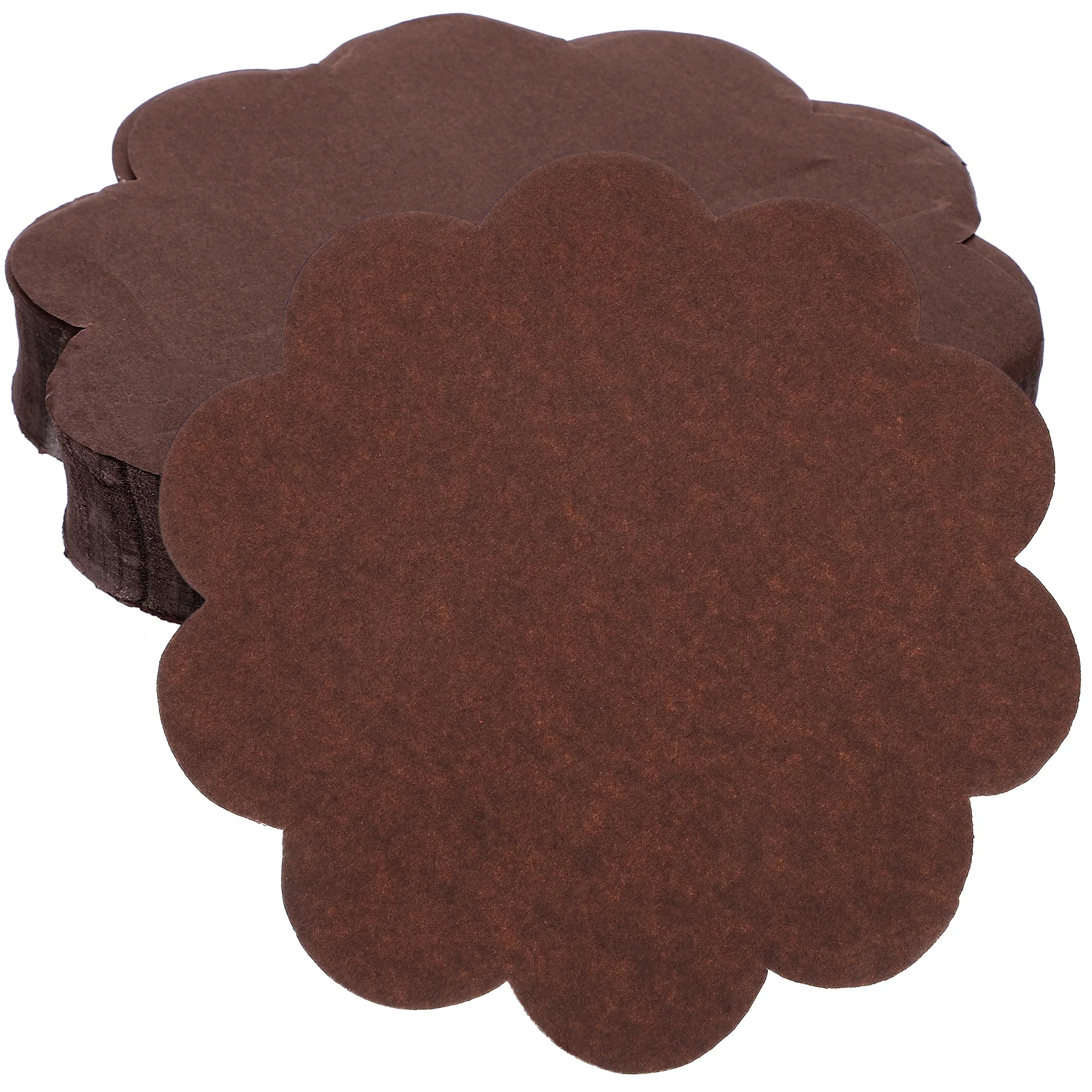 

500pcs Flower Shape Food Wrapping Papers Sandwich Paper Cake Wrappers Greaseproof Paper Baking Paper