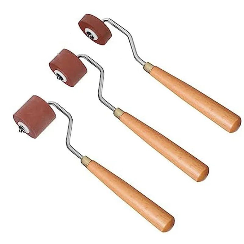 Резиновая кисть для рисования Brayer валик аппликатор чернил художественный