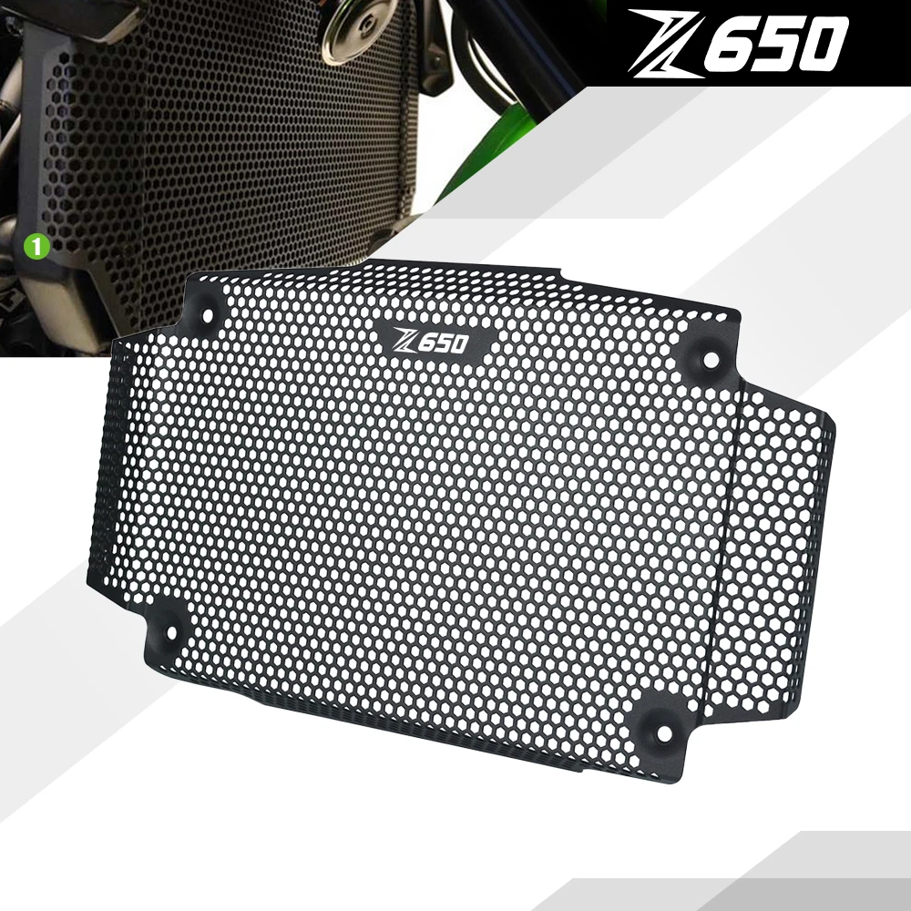 

Z650 Z650RS Motorcycle Accessories Radiator Grille Guard Cover Protector For Kawasaki Z 650 Z650 Urban Performance Z650 RS 2022+