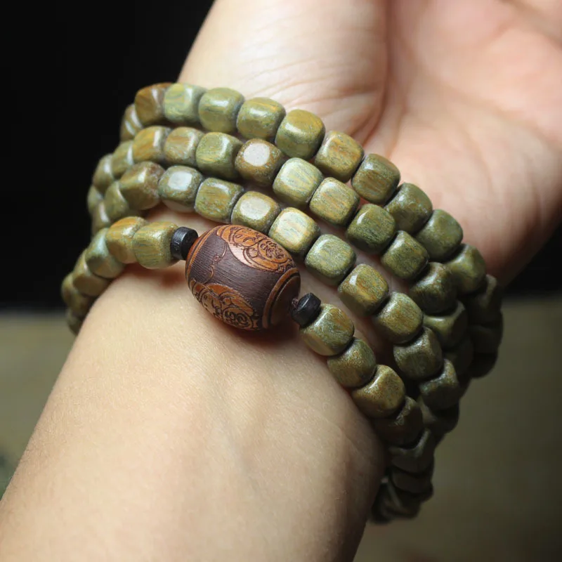 Оптовая продажа натуральный американский браслет из гуажаевого дерева с