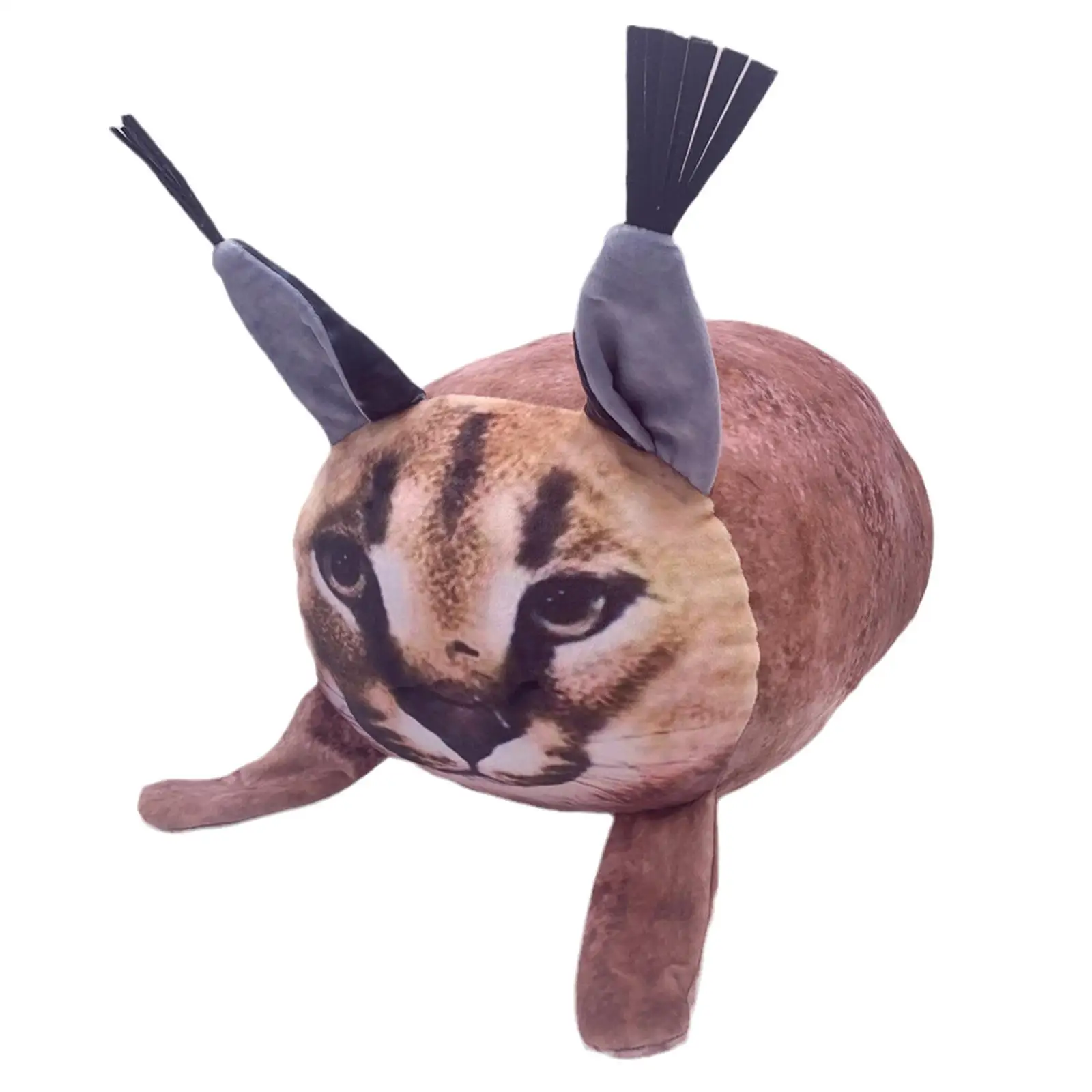 

20 / 30 Cm 3D Soft Animal Cartoon Throw Pillow Big Floppa Cat Plush Toy Stuffed Lovely Kids Birthyday Gift