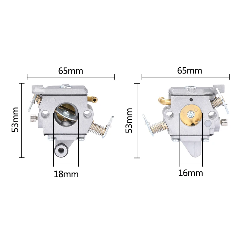 Карбюратор XCAN для бензопилы Zama C1Q-S57 C1Q-S57A Stihl 017 018 MS170 MS180 замена комплекта OEM 1130-120-0603