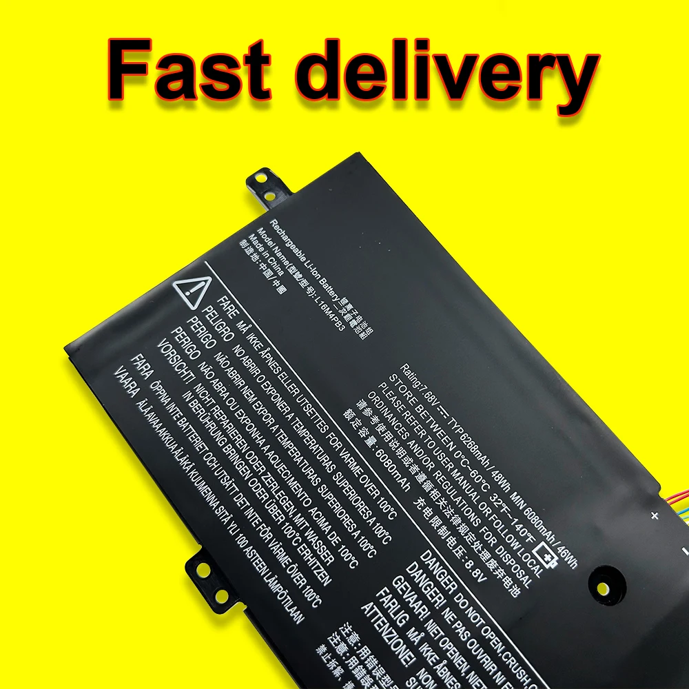 Фото НОВЫЙ аккумулятор для ноутбука Lenovo IdeaPad 720S-13ARR 13IKB 13IKBR 81BR0028MH 81A80070GE 81A80092GE 81BV0056GE L16M4PB3 L16C4PB3 №3
