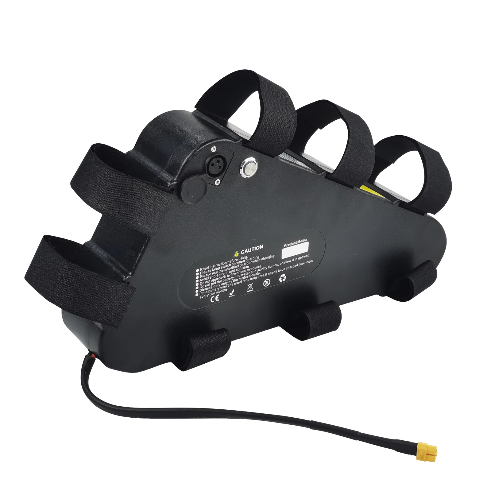 48 в 52 треугольный литий-ионный аккумулятор для электрического велосипеда 100 Вт-1500