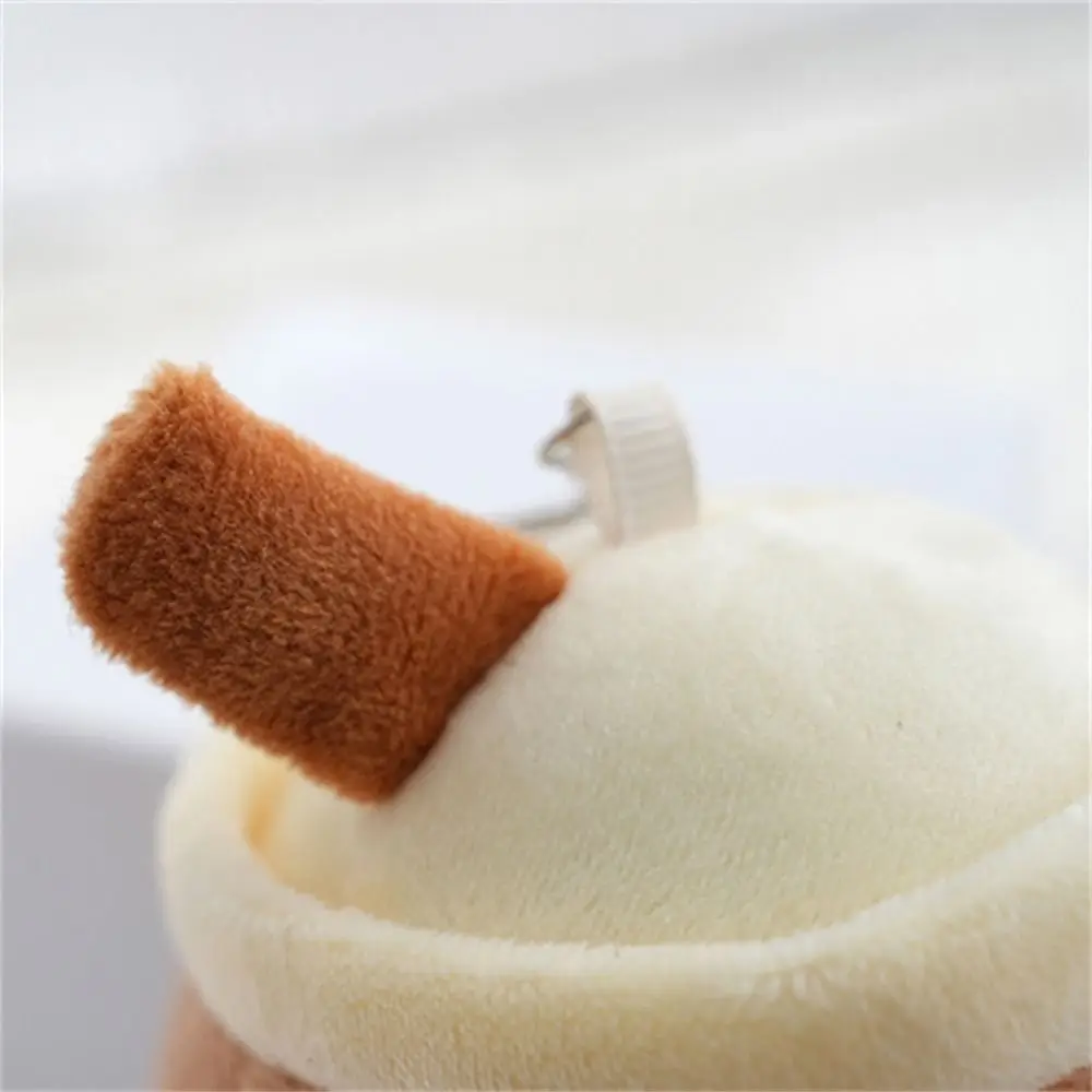 Плюшевая кукла брелок с пузырьковым чаем мягкий для ключей Боба молоком и