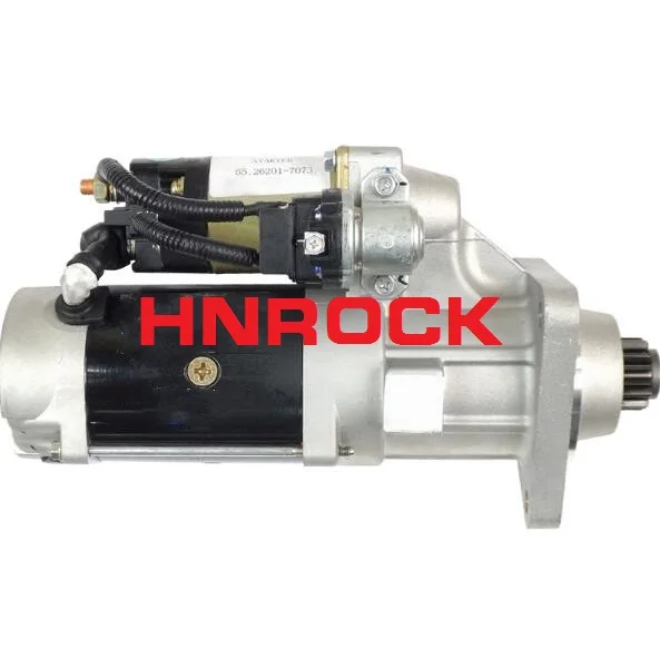 

NEW HNROCK 24V 11T 7.5KW STARTER 300516-00056B 6046600 65.26201-7073 CST46600 CST46600AS FOR DOOSAN DX350LC