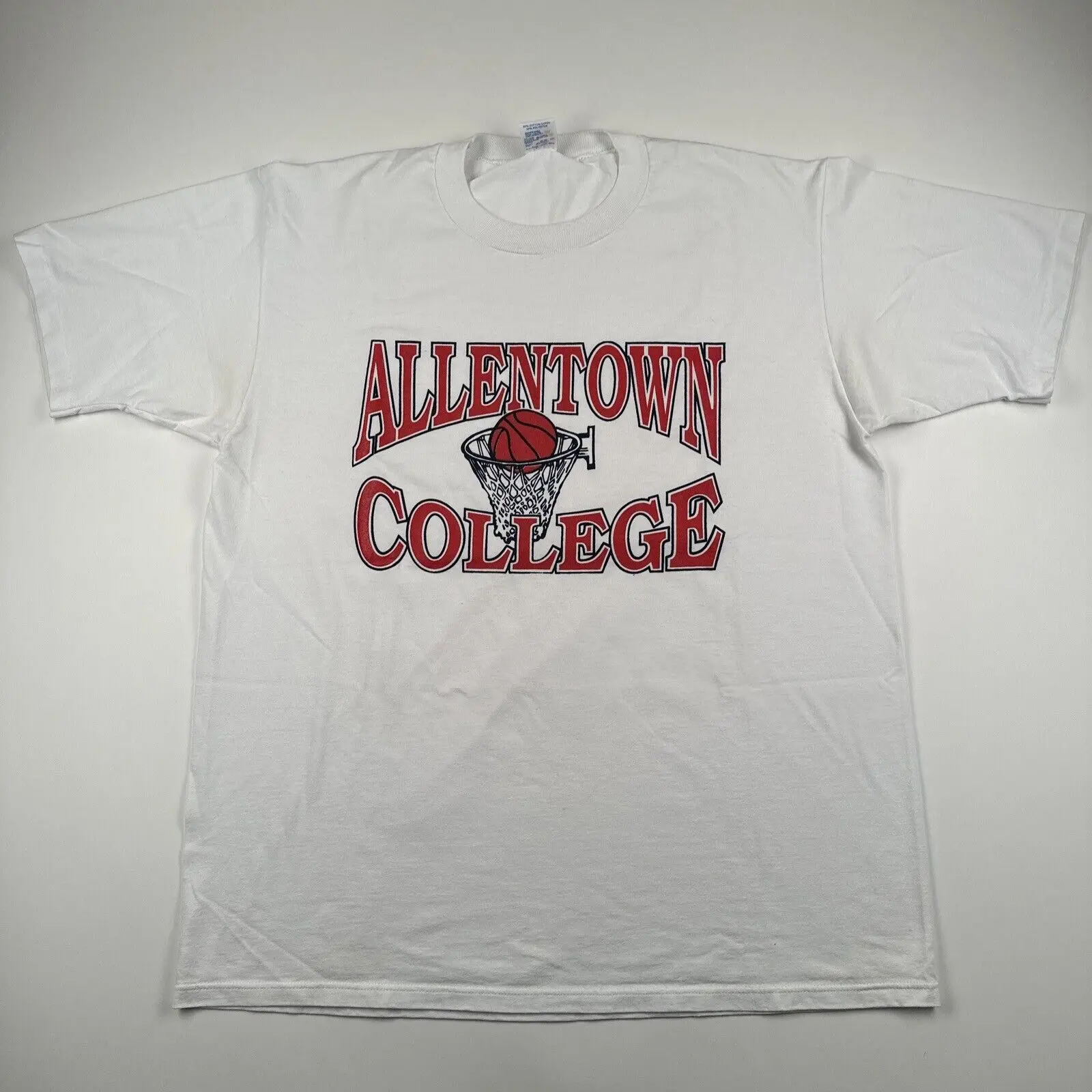 Винтажная футболка для колледжа Allentown 90-х Xl