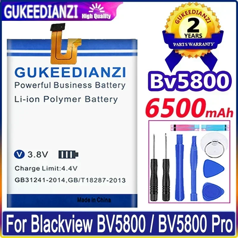 Bv 5800 6500 мАч аккумуляторы для мобильных телефонов Blackview BV5800 Pro BV5800Pro BV аккумулятор