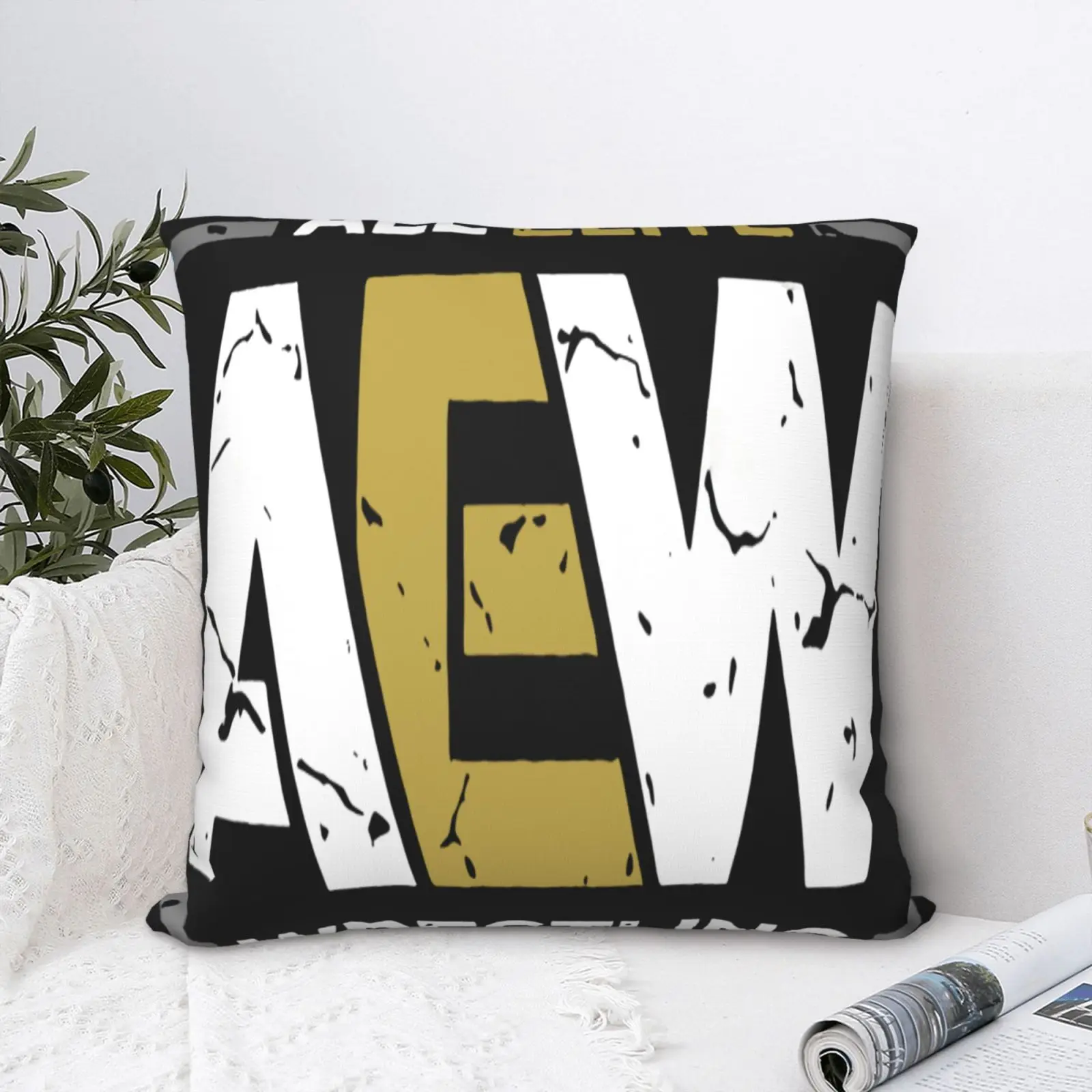 

All Elite борьбы Aew Kennyyoung бак Подушка Чехол диванная Подушка Роскошная Подушка Чехол Декоративные подушки Чехол