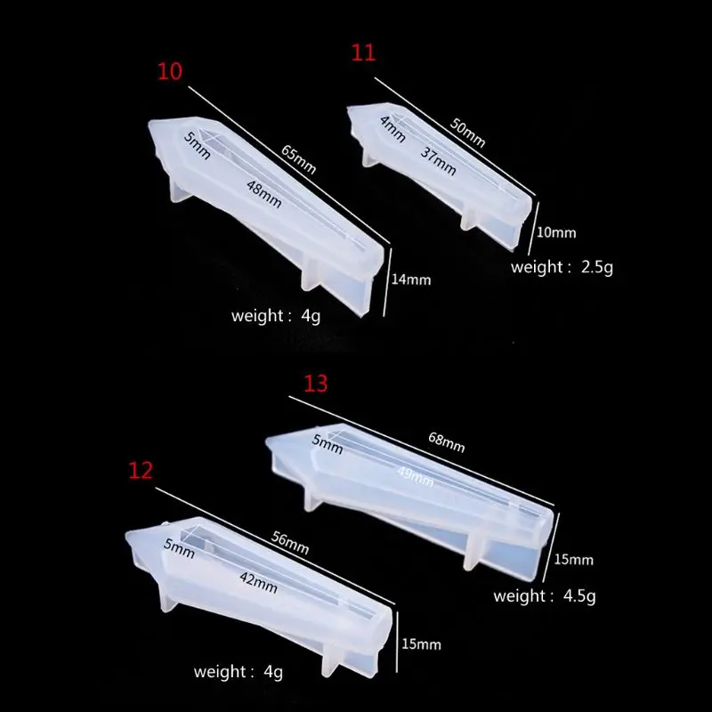 

4XBF драгоценный камень, многогранные формы для украшений из смолы, самодельные Украшения, изготовление украшений