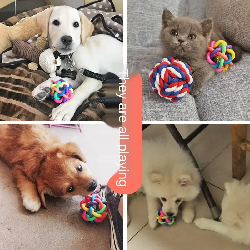 

2022 New Arrival Dogs, Cats, Bells, Dog Balls, Toys, Pets, Teddy Puppies, Dog Balls, Molars, Balls. Toys, Cat Bite-resistant,