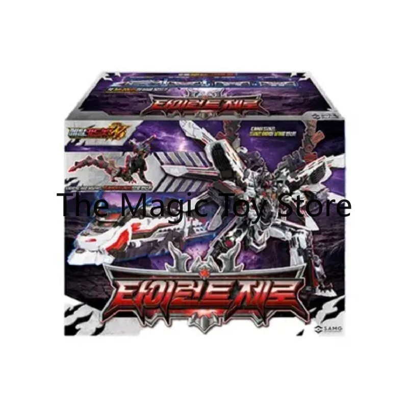 Фото Оригинальный металлический робот-трансформер Cardbot W Tyrant Zero Final Boss: комбинированный робот-поезд, коллекционная фигурка меха, модель №1