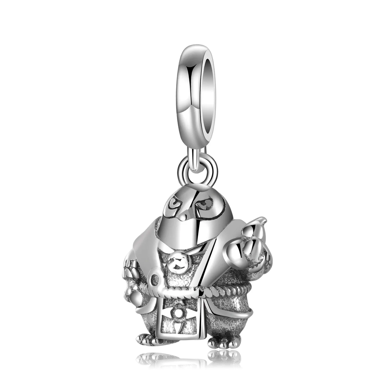 

Whole Body Sterling 925 Silver Pendant for Bracelet and Necklace Dapeng Bird Charms Gifts Luxury Fashion Jewelry Diy