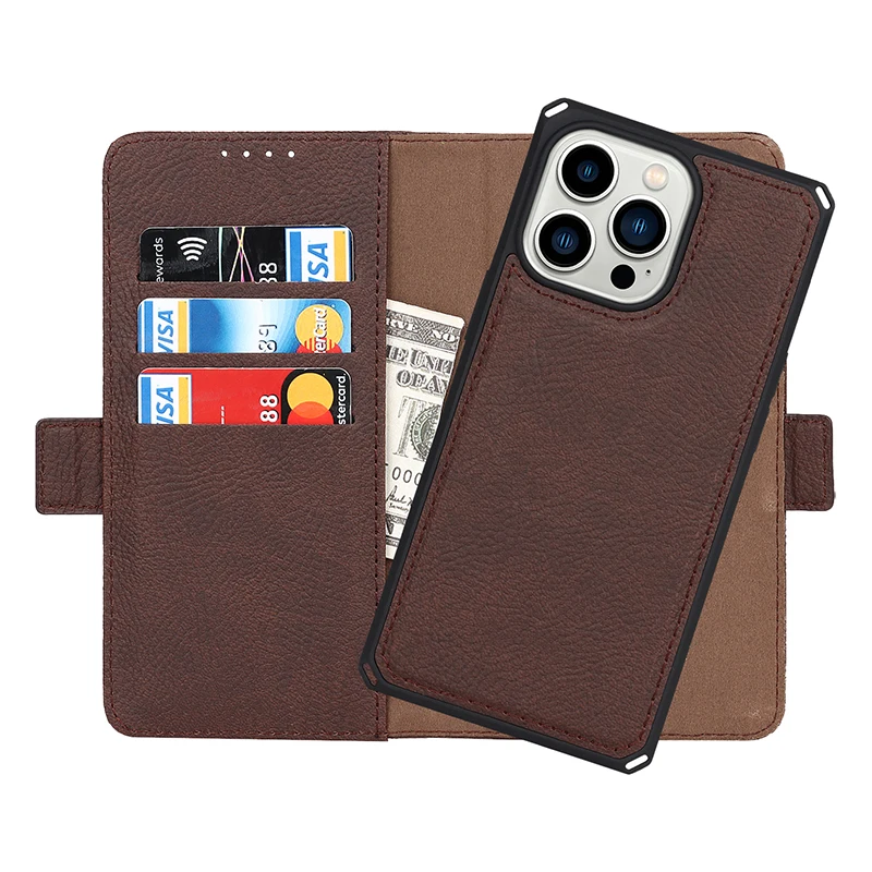 Case For iPhone 14 13 12 Pro Max X Xs Max XR 6 7 8 Plus Leather Case Magnetic Wallet Phone Case For iPhone 11 Pro Max Flip Cover