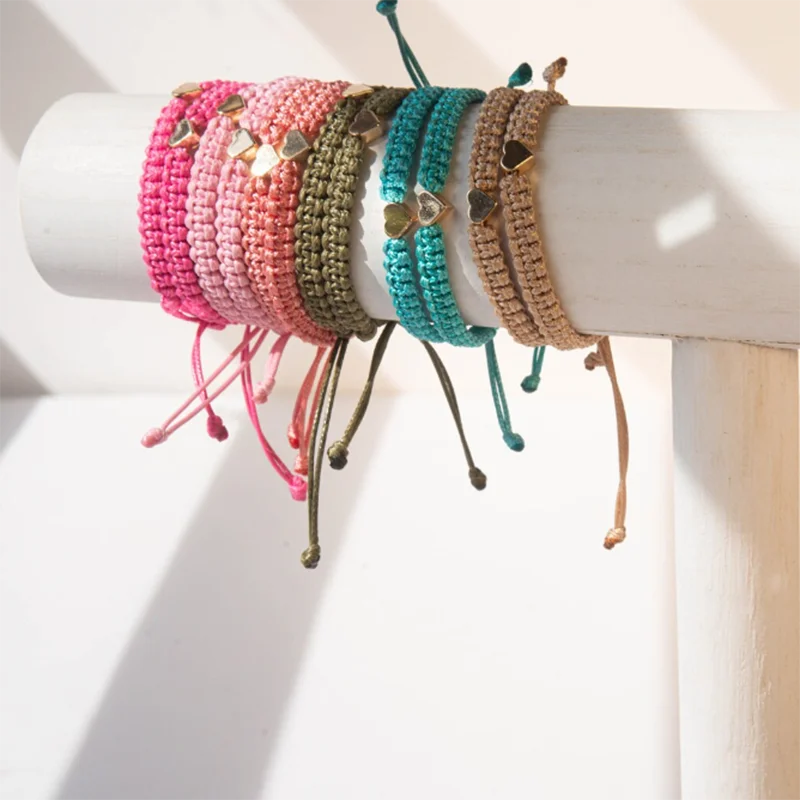 Mommy and Me Heart Purple Matching Bracelets Pink First Day of Transitional Kindergarten Bracelets Set Back to School Jewelry