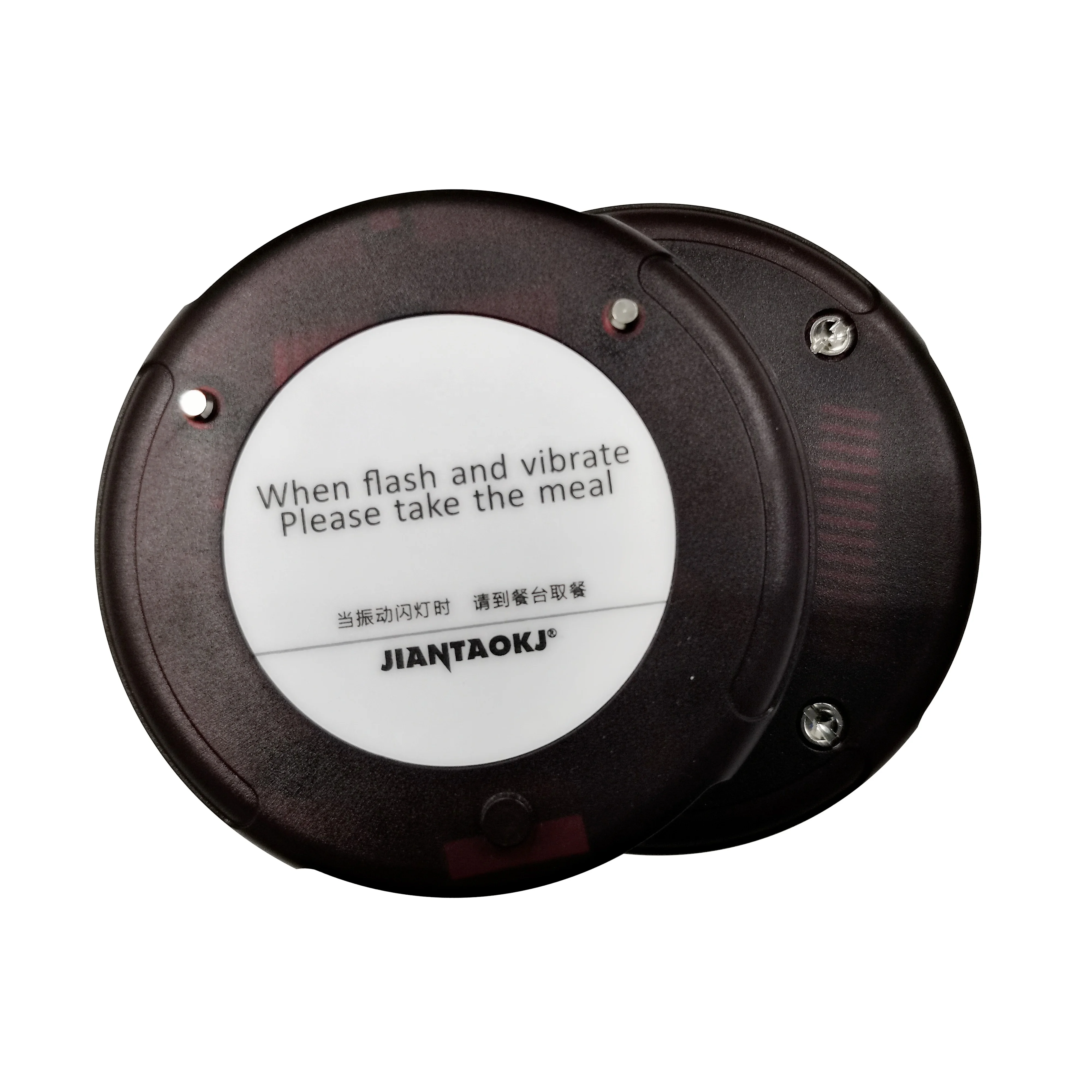 

Coaster Paging System Vibrating Wireless Personal Pager for Restaurant Dessert Bar Cafeteria Food Truck