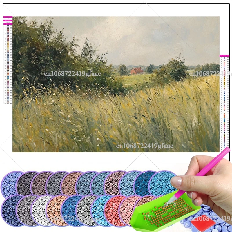 Цветы 5D DIY Наборы алмазной живописи Полный дрель Горный хрусталь Настенное