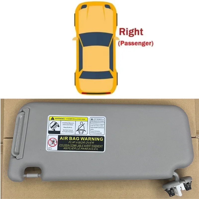 

Автомобильный солнцезащитный козырек для Toyota RAV4 2006-2013, запасные части для автомобиля, аксессуары, OEM: 74320-42501-B2 74310-42452-B2