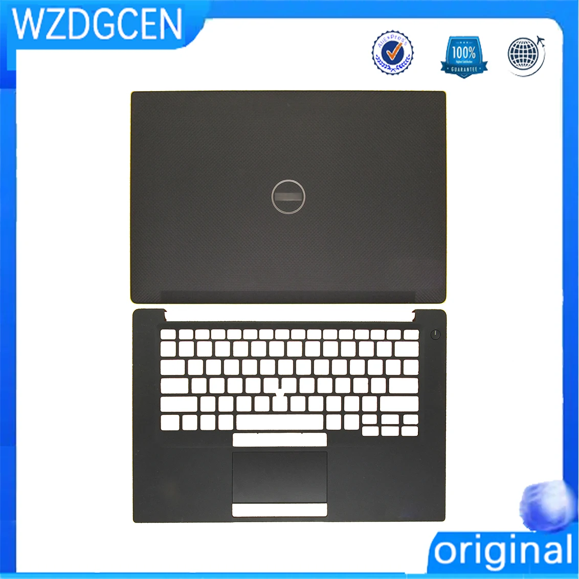 

Б/у оригинальный черный корпус для ноутбука Dell Latitude 7490 7480, задняя крышка ЖК-дисплея, Упор для рук, верхняя крышка