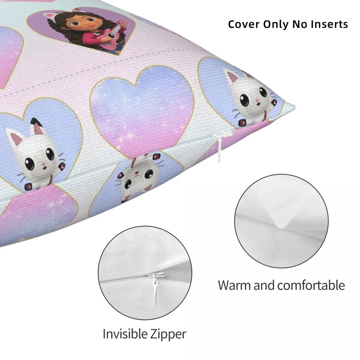 Декоративная наволочка для кукольных домиков 40 х40 см