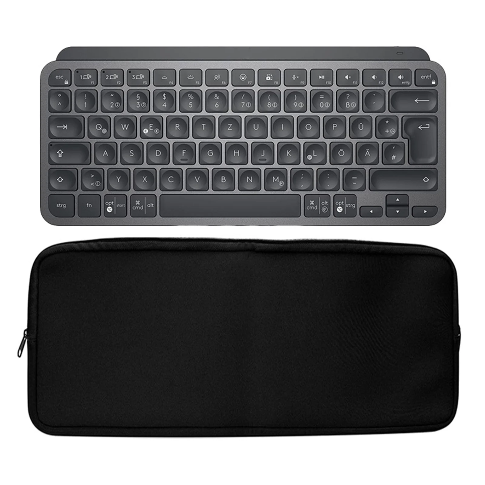 

Модный переносной чехол для Logitech MX Keys Mini, Ультратонкий защитный чехол для клавиатуры, чехол для хранения, пылезащитный чехол