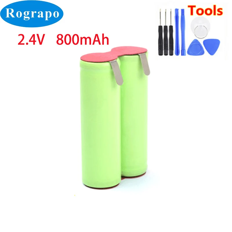 

New 2.4V 800mAh Ni-MH Razor Battery DIY