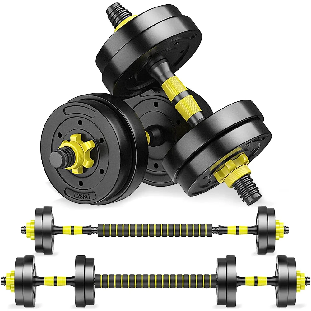 

Adjustable-Dumbbells-Set, Free Weights Set with Connector,Fitness Exercises for Home Gym Suitable Men/Women33LB US(Origin)