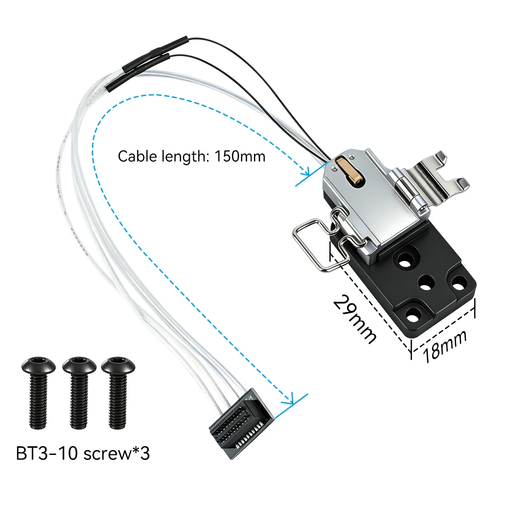 Крепление хотэнда для Bambu Lab A1A1 Mini, сборка хотэнда A1 Mini, крепление сопла A1, запчасти для Bambu Lab A1, аксессуары для 3D-принтеров (art.: 3920d81fcac43) - 3920d81fcac43