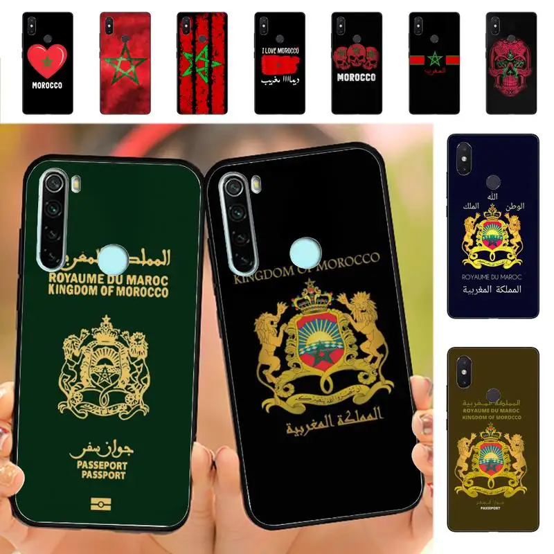 

Morocco Flag Phone Case for Redmi Note 8 7 9 4 6 pro max T X 5A 3 10 lite pro