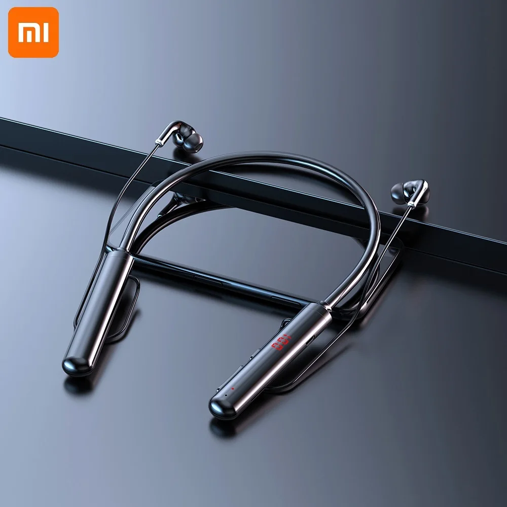 

TWS-стереонаушники XIAOMI с шейным ремешком и поддержкой Bluetooth