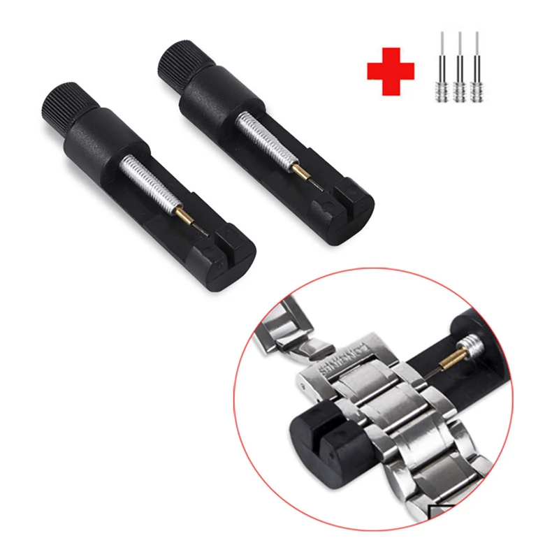 

Инструмент для удаления звеньев сетки часов, инструмент для ремонта, Пластиковый Трубчатый рукав, металлический наперсток, Портативные Инс...