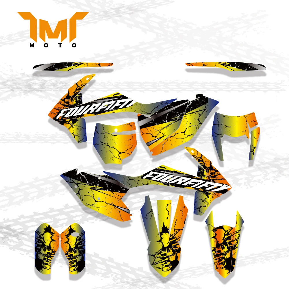 TMT для KTM 125 250 350 450 500 SX SXF XC XCF 2016 2017 2018 EXC EXCF XCW 2019 Графические наклейки Наклейки 4