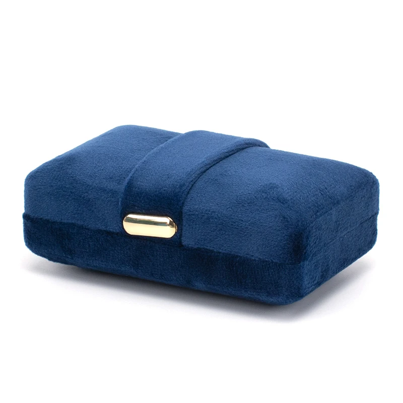 The New Style Jewelry Box Custom Logo Leather Travel Jewelry Case Storage Organizer packaging velvet Jewelry Boxes