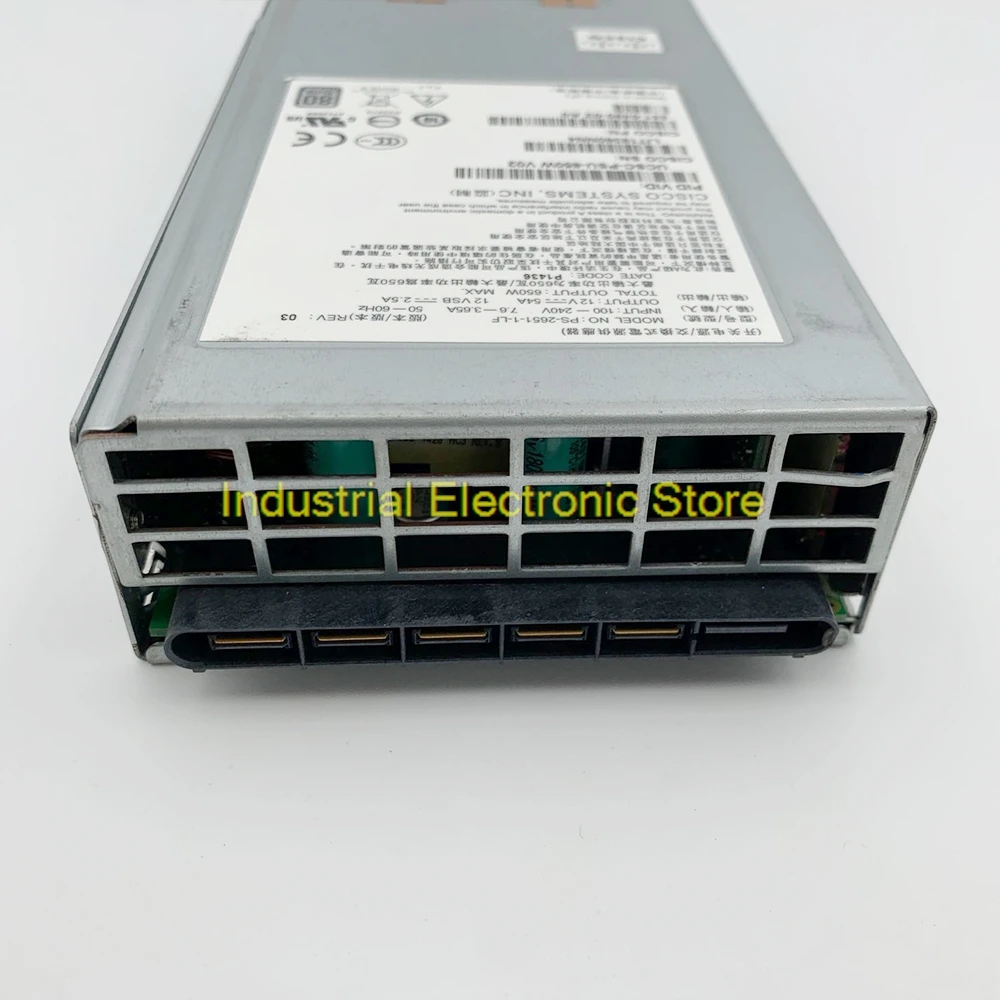 Серверный блок питания для Clsco UCSC PS-2651-1-LF UCSC-PSU-650W 341-0490-02