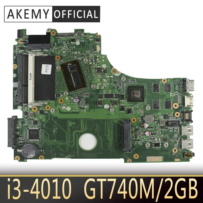 

X750LB laptop motherboard For ASUS X750LB X750LN X750L K750L A750L mainboard motherboard test 100% ok I3-4010 CPU GT740M/2GB