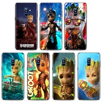 guardians of the galaxy hero groot phone case samsung galaxy a90 a80 a70 s a60 a50s a30 s a40 s a2 a20e a20 s e silicone cover