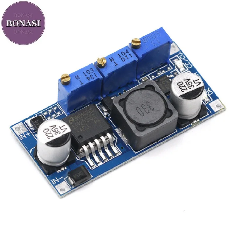 

LM2596 LED Driver DC-DC Step-down CC/CV Power Supply Module Battery Charger Adjustable LM2596S Constant Current Voltage Good