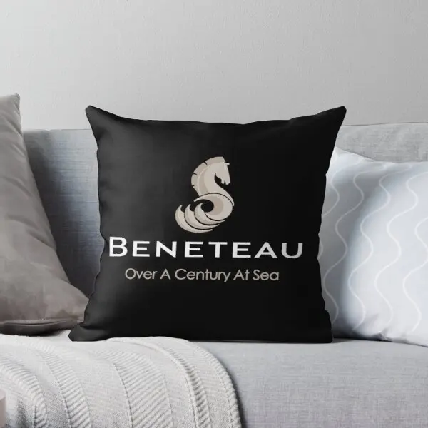 

Beneteau Sailboat Sailing Yacht Pocket S Printing Throw Pillow Cover Square Decorative Cushion Home Fashion Pillows not include