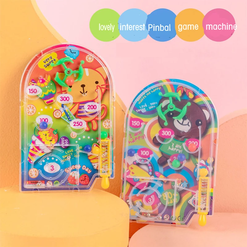 

Pinball Machine Extension Creative Children's Game Cartoon Handheld Toy Parent-child Interaction Puzzle Early Education Boy Gift
