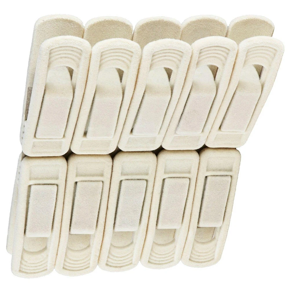 

10pcs Hanger Clips Dry Quilt For Velvet Household Non-slip Organizer Single Skirts Trousers Windproof Clothes Pegs