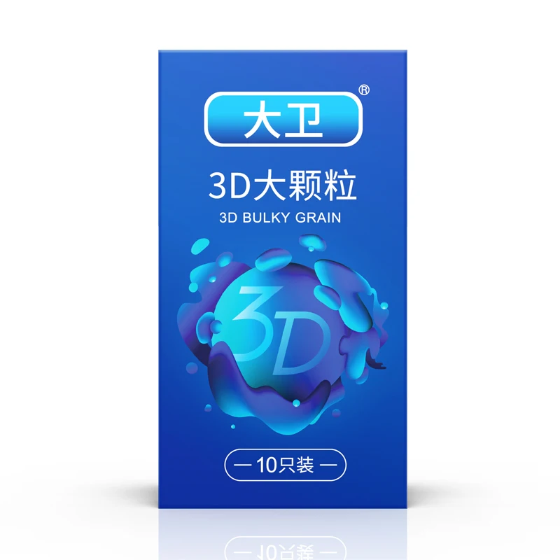 Дэвид 10 штук топового качества Г-точка презерватив Задержка эякуляции Мужской Большая частица Г-точка Рукав Пенис Секс-игрушки Безопасная контрацепция