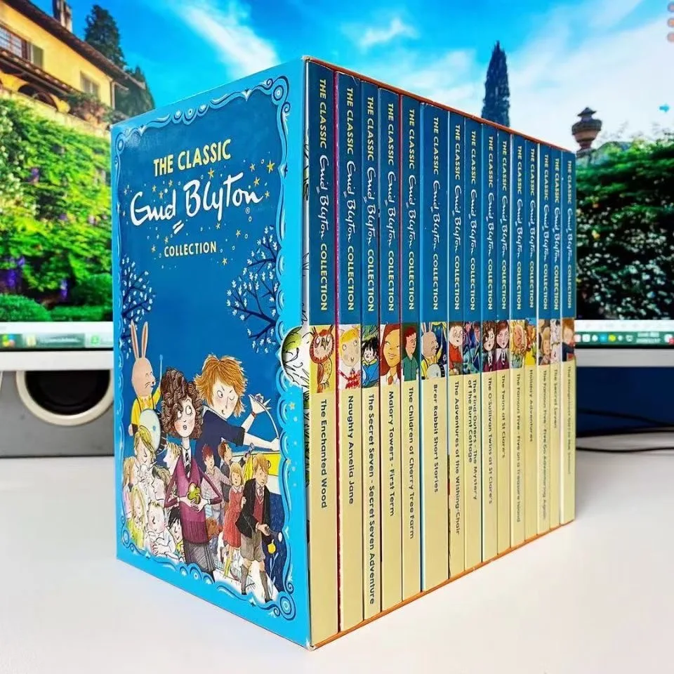 15 Books The Classic Enid Blyton Collection Reading Book Young-Adult Novel  book sets in english  english books for children